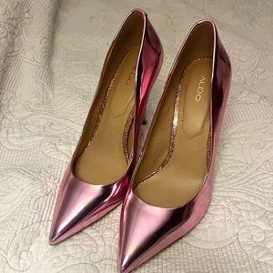 Aldo Stessy Metallic pink